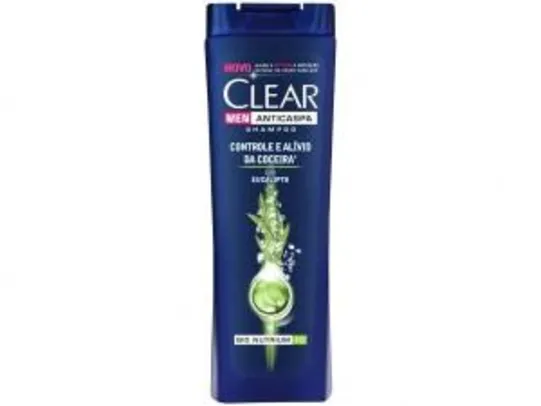 Shampoo Clear Anticaspa - Controle e Alívio da Coceira 200ml - R$7