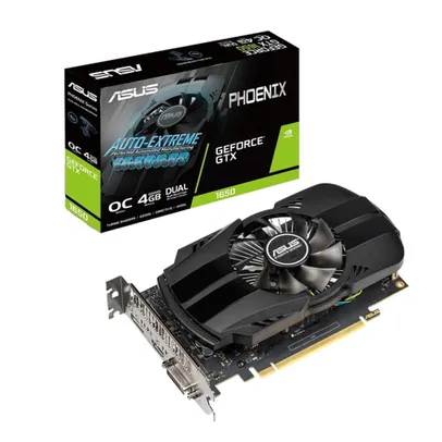 Placa De Video Asus Geforce Gtx 1650 Oc Phoenix 4Gb