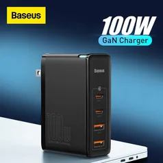 Baseus Gan Charger 100w Usb Type C Pd Fast Charger With Quick Charge 4.0 3.0 Usb P