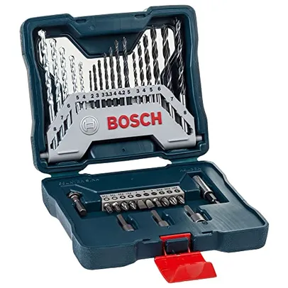 Jogo de Brocas e Bits Bosch X-line 33 Peças - 17398/325