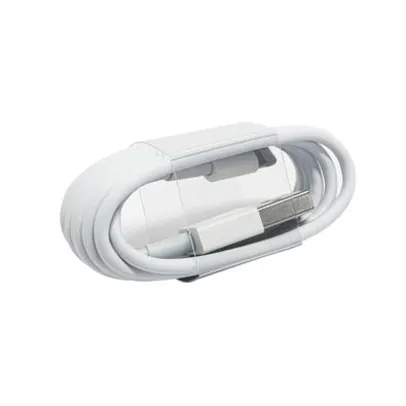 Cabo iPhone Husky Technologies, Branco, USB-A x Lightning, 1 metro - ARGA004
