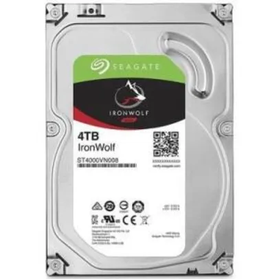 HD Seagate IronWolf NAS, 4TB, 3.5´, SATA - ST4000VN008