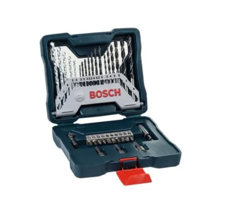 Kit de Pontas e Brocas Bosch X-Line, com 33 Unidades 