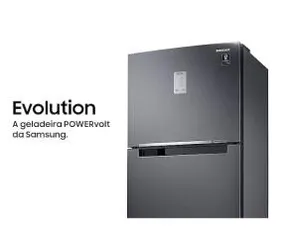 [App + C.Ouro] Geladeira Samsung Inverter Inox 460L PowerVolt Evolution RT46 | R$3119