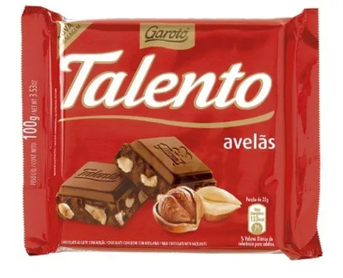 3 Talento Avelãs de 100G | R$10 | R$3,33 cada