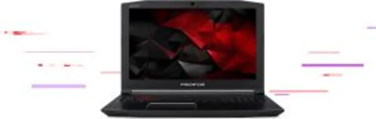 Notebook Gamer Acer Predator Helios 300 G3-572-75L9 Intel® Core i7™  - R$5543