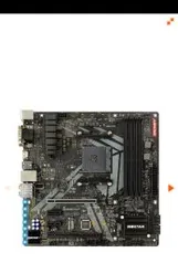 Placa Mãe Biostar Racing B450GT3, Chipset B450, AMD AM4, mATX, DDR4