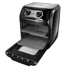 Fritadeira Elétrica sem Óleo/Air Fryer Britânia - Oven BFR2300P Preta 12L