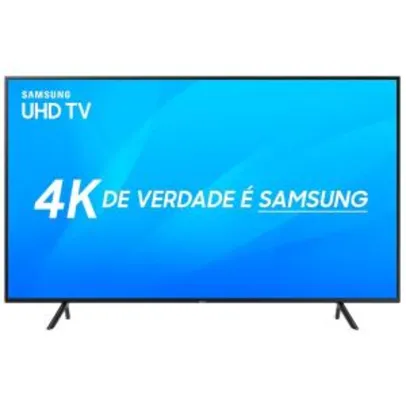 TV LED 43" Samsung Smart TV NU7100 4K 3 HDMI 2 USB R$ 1.614,05