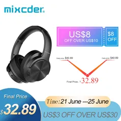 Fone de Ouvido Mixcder e9 | R$ 138