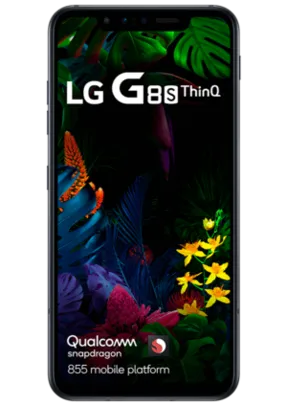 Smartphone LG G8S ThinQ, Preto, 128GB, Tela 6.21 Câmera 12MP