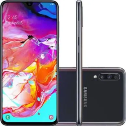 [Cartão Shoptime] Smartphone Samsung Galaxy A70 - R$1599