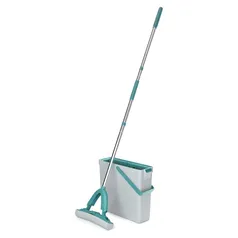 Mop Flex FlashLimp com Balde Espremedor 10L – Verde Esmeralda | R$100