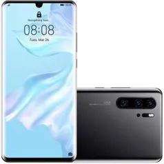 Smartphone Huawei P30 Pro 256GB Dual Chip Android 9.0 Tela 6,4" Huawei Kirin 980 Octa-core 4G Câmera Tripla 40+20+8MP - Preto