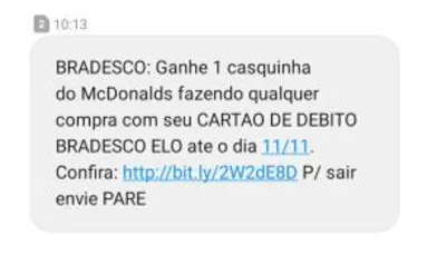 [Clientes Selecionados] Ganhe 1 casquinha do McDonalds