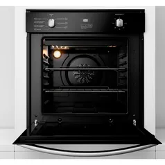 Forno de Embutir Elétrico Brastemp 84 Litros Cor Inox Espelhado com Convecção e Timer Touch   - BOC8