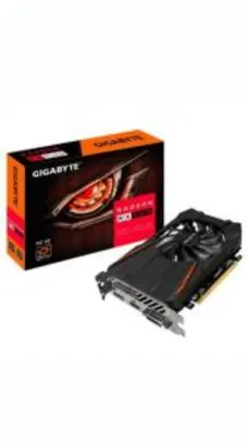Placa de Vídeo Gigabyte AMD Radeon RX 560 OC 4G, GDDR5 - Openbox | R$450