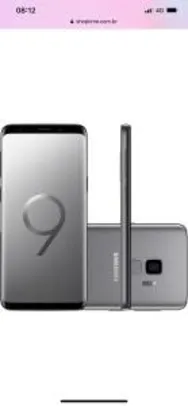 [Cartão Shoptime + AME por  R$1701,69] Smartphone Samsung Galaxy S9 Dual Chip Android 8.0 Tela 5.8" Octa-Core 2.8GHz 128GB 4G Câmera 12MP