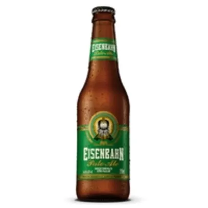 [40 unid] Cerveja EISENBAHN Pale Ale Puro Malte Long Neck 355ml 