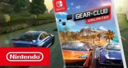 [E-Shop Japão] Gear Club Unlimited - Nintendo Switch - Mídia Digital