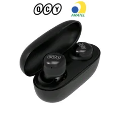 Fone De Ouvido Bluetooth 5.1 Sem Fio QCY T17 Touch Control Baixo Latence Para Jogo E ENC Ligações