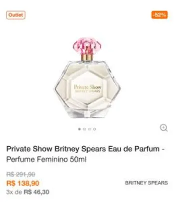 Private Show Britney Spears Eau de Parfum - Perfume Feminino 50ml