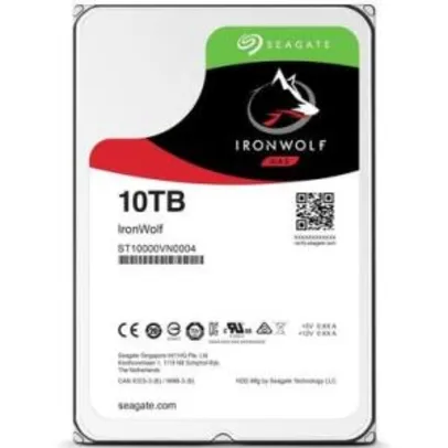 HD Seagate IronWolf NAS, 10TB, 3.5´, SATA - ST10000VN0004