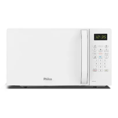 Micro-ondas Philco PMO23BB 20L Branco 1100W Limpa Fácil 110V