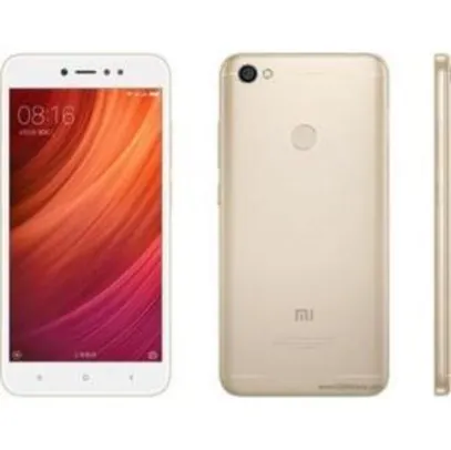 Smartphone Xiaomi Redmi Note 5A Dual Android 7.0 Tela 5.5" 16GB 13MP - Dourado