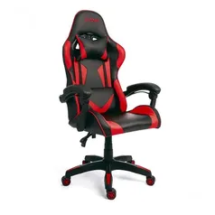 Cadeira Gamer X-Zone Premium CGR-01-R, Até 135kg, Reclinável, com Almofadas, Preto, Vermelho