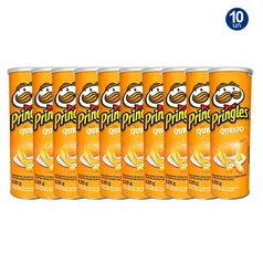 [Frete Grátis] Kit 10 UN Batata Pringles Queijo 120g