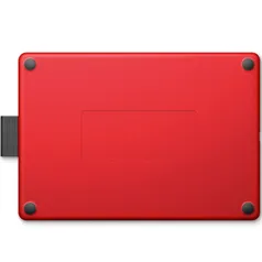 Mesa Digitalizadora Wacom One CTL472 Pequena Black e Red