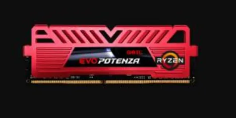 Memória DDR4 Geil Evo Potenza, 8GB 3000MHz, Red, GAPR48GB3000C16ASC