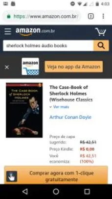 [eBook Grátis] The Case-Book of Sherlock Holmes (Wisehouse Classics Edition - With Original Illustrations) (English Edition)