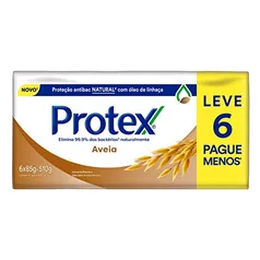 [PRIME] Protex Sabonete em Barra Aveia 85G, 6 Unidades