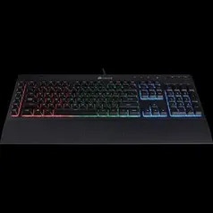 Teclado Corsair Gamer K55 RGB CH-9206015-NA LED