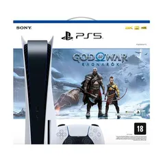 [AME R$3960]Console Playstation 5 FÍSICO + God of War Ragnarök (digital)