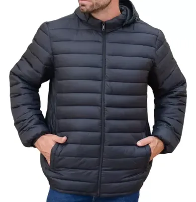 Jaqueta Masculina Casaco Bomber Gominho Puffer Bobojaco