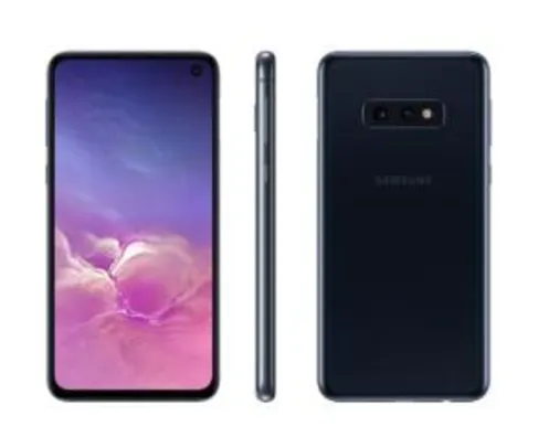 [Com plano R$ 1799]Smartphone Samsung Galaxy S10e 128 GB 5.8 4G preto R$ 1999