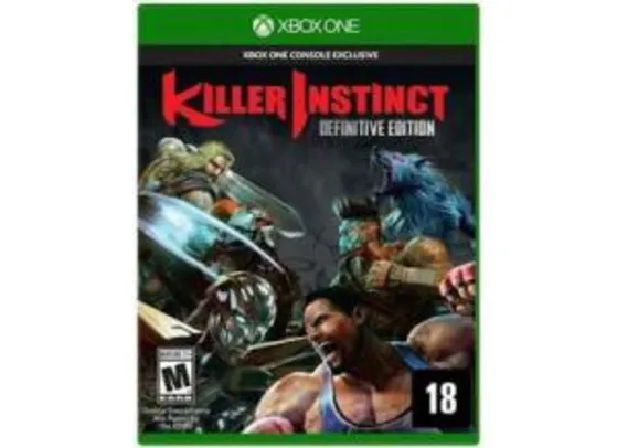 Jogo Xbox One Killer Instinct Definitive Edition Microsoft - R$ 25,00