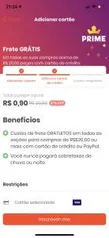 1 mês de Rappi Prime por R$1 com Visa do Bradesco