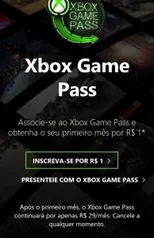 Assinatura xbox gamepass