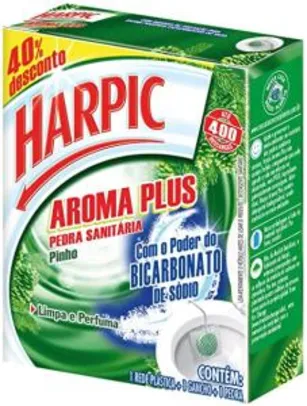 [Prime] Pedra Sanitária Aroma Plus Pinho, Harpic R$ 2