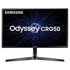 Monitor Gamer Samsung Odyssey 23.5 LED Curvo 144 Hz Full HD FreeSync - LC24RG50FZLMZD