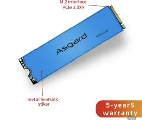 [Aliexpress] Ssd nvme Asgard 1tb | R$ 587