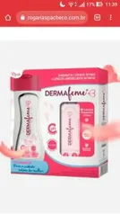 Kit Sabonete Líquido íntimo Dermafeme 200ml + Lenços Umedecidos íntimos R$2