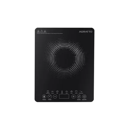 Fogão Cooktop Indução 1 Boca Agratto 1200w Preto