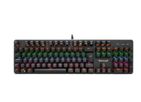 Teclado Mecanico TGT Spawn Ultimate Rainbow Switch Outemu Red, TGT-SPWULT-BLORO1