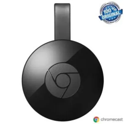 Chromecast 2 Google para TV e Conexão HDMI - R$144