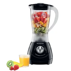 Liquidificador Mondial Power 2 Black L-28 - 350W - R$44,91